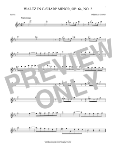Waltz In C-Sharp Minor, Op. 64, No. 2 (Download) 