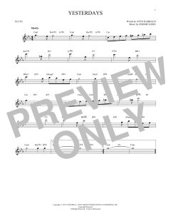 Yesterdays von Otto Harbach (Download) 