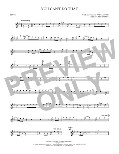 You Can't Do That von The Beatles (Download) 