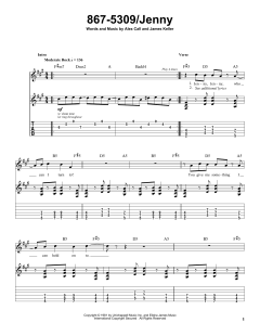 867-5309/Jenny von Tommy Tutone (Download) 