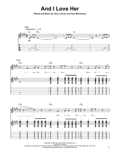 And I Love Her von The Beatles (Download) 