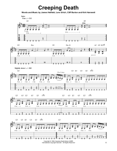 Creeping Death von Metallica (Download) 