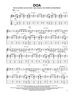 DOA von Foo Fighters (Download) 