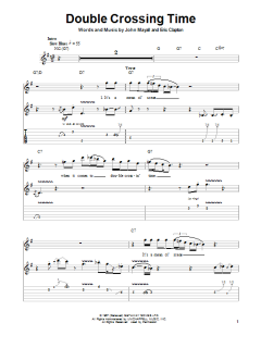 Double Crossing Time von Eric Clapton (Download) 
