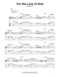 For The Love Of God von Steve Vai (Download) 