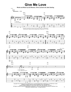 Give Me Love von Ed Sheeran (Download) 