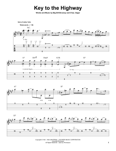 Key To The Highway von Eric Clapton (Download) 
