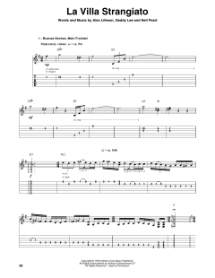 La Villa Strangiato von Rush (Download) 
