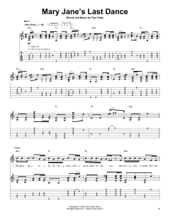 Mary Jane's Last Dance von Tom Petty (Download) 