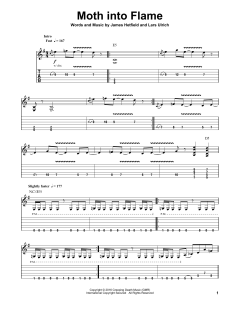 Moth Into Flame von Metallica (Download) 