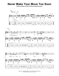 Never Make Your Move Too Soon von Joe Bonamassa (Download) 