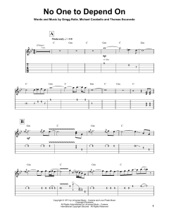 No One To Depend On von Carlos Santana (Download) 