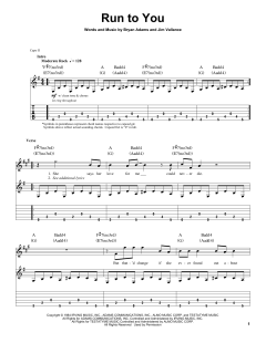 Run To You von Bryan Adams (Download) 