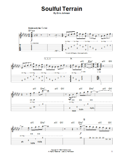 Soulful Terrain von Eric Johnson (Download) 