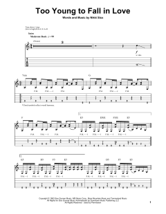 Too Young To Fall In Love von Motley Crue (Download) 