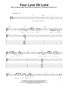 Your Love Oh Lord von Third Day (Download) 