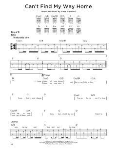 Can't Find My Way Home von Eric Clapton (Download) 