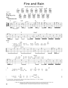 Fire And Rain von James Taylor (Download) 