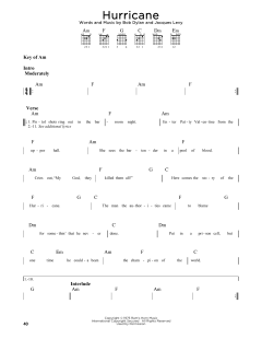 Hurricane von Bob Dylan (Download) 