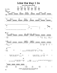 Like The Way I Do von Melissa Etheridge (Download) 