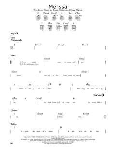 Melissa von The Allman Brothers Band (Download) 