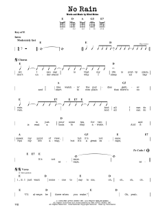 No Rain von Blind Melon (Download) 