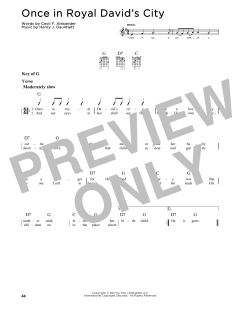 Once In Royal David's City von Cecil Frances Alexander (Download) 