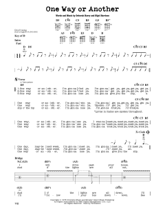 One Way Or Another von Blondie (Download) 