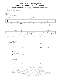 Watermelon Crawl von Tracy Byrd (Download) 