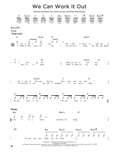 We Can Work It Out von The Beatles (Download) 