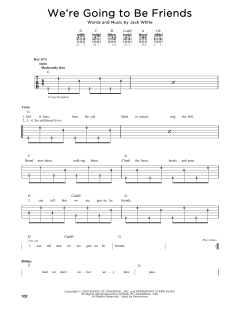We're Going To Be Friends von The White Stripes (Download) 