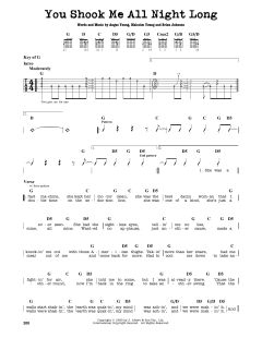 You Shook Me All Night Long von Brian Johnson (Download) 