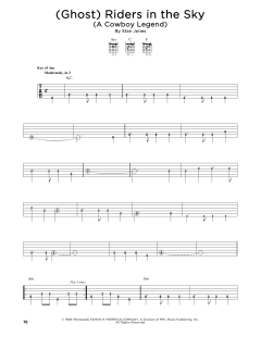 (Ghost) Riders In The Sky von Johnny Cash (Download) 