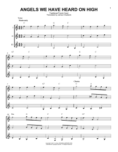 Angels We Have Heard On High von James Chadwick (Download) 