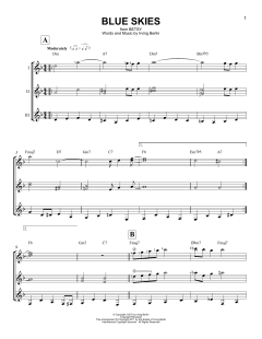 Blue Skies von Irving Berlin (Download) 