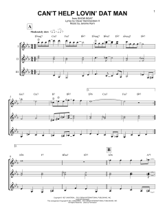 Can't Help Lovin' Dat Man von Jerome Kern (Download) 