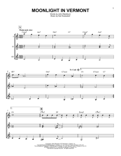 Moonlight In Vermont von Karl Suessdorf (Download) 