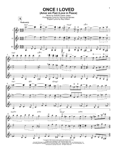 Once I Loved von Antonio Carlos Jobim (Download) 