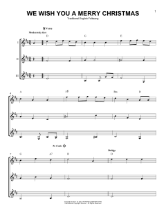We Wish You A Merry Christmas von Traditional English Folksong (Download) 
