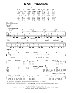 Dear Prudence von The Beatles (Download) 