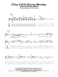 (They Call It) Stormy Monday von Aaron "T-Bone" Walker (Download) 