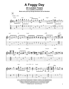 A Foggy Day von Ira Gershwin (Download) 
