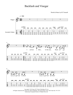 Backlash & Vinegar von KT Tunstall (Download) 