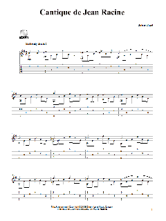 Cantique De Jean Racine von Gabriel Fauré (Download) 