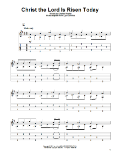 Christ The Lord Is Risen Today von Charles Wesley (Download) 