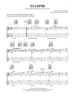 Eclipse von Dominic Miller (Download) 