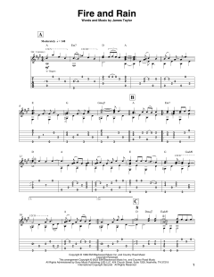 Fire And Rain von James Taylor (Download) 