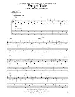 Freight Train von Elizabeth Cotten (Download) 