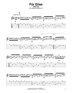 Fur Elise, WoO 59 von Ludwig van Beethoven (Download) 