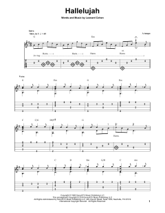 Hallelujah von Leonard Cohen (Download) 